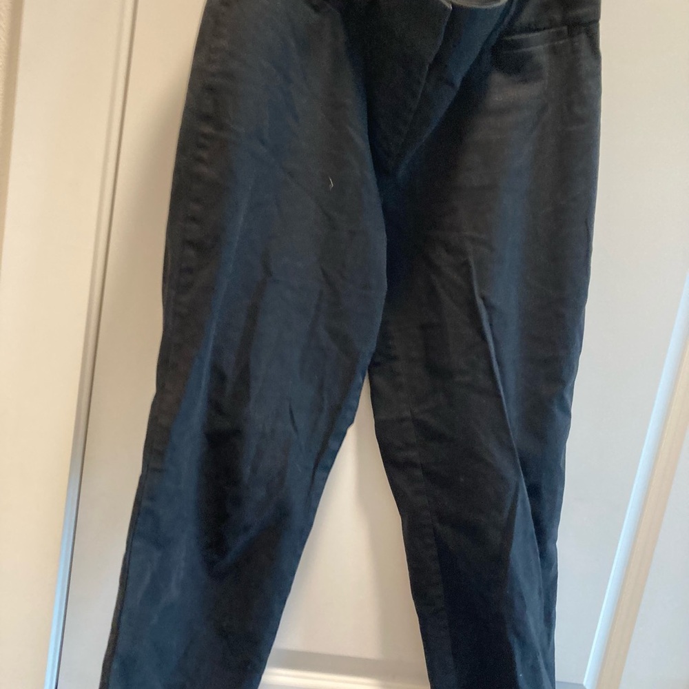 LOFT Black Straight Leg Pants Timeless Elegance